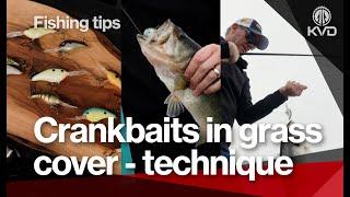 How to guide your crankbaits along grass along edges - power fish with Kevin VanDam