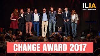 Change Award 2017 von und mit Ilja Grzeskowitz