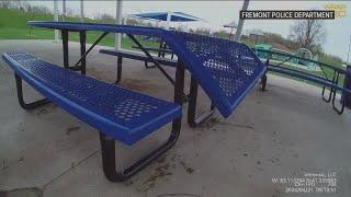 Fremont police step up security after accessible picnic tables damaged at Rodger Young Park