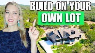 David Weekley Build On Your Lot Program in Austin Texas