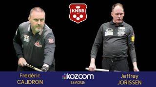 KNBB Kozoom League - Frédéric CAUDRON vs Jeffrey JORISSEN