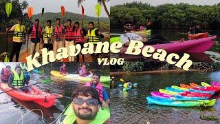 KHAVANE  BEACH  || BEST KAYAKING EXPERIENCE || QUALITY TIME WITH FRIENDS 