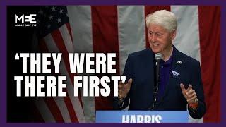 Bill Clinton says Hamas forces Israel to kill civilians