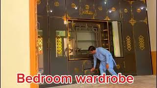 Bedroom wardrobe with mirror | new almari design 2023