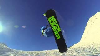 Snowkite in the French Alps with "lolo BSD"