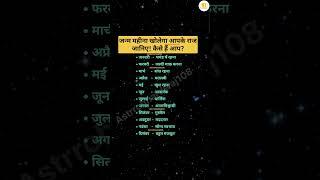 Hidden Personality According to Birth Month? #hidden #personality #habits #numerology #facts #gk #yt