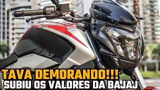 TAVA DEMORANDO   SUBIU OS PREÇOS DA BAJAJ 2025