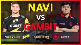 (EN) Na`Vi vs Gambit bo5 | Dream Hack Masters 2021 Final | Live stream 09.05.2021