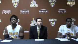 Valpo Basketball Press Conference: Milwaukee 1|14|16