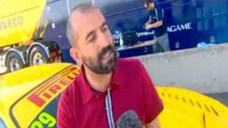 Ivan Capelli testing Maserati GT3