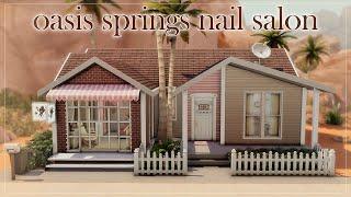 Салон красоты на дому | Симс 4: Строительство | Home Nail Studio | The Sims 4: Speed Build