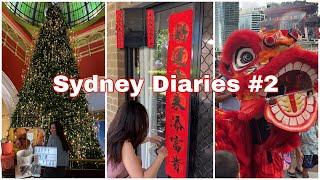 Sydney Diaries #2/ 悉尼生活日记/圣诞节交换礼物/春节在悉尼/留学生过年/