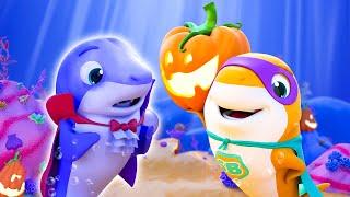 Spooky Baby Shark Doo Doo Doo + More Fun Halloween Songs for Kids