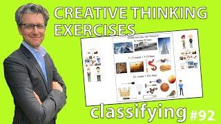 Creative Thinking Exercises - Classifying *92