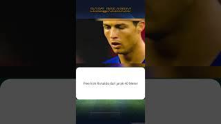 Freekick 40m CR7 #footballhighlights #sepakbola #fansbola #trending #433 #football #soccerplayer