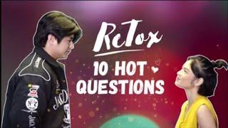 ReTox answers 10 Hot Questions | Yves Flores and Gillian Vicencio