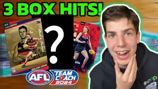 3 BOX HITS IN 10 PACKS! AFL Teamcoach 2024 Pack Opening