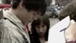 Marian Gold, Bernhard Lloyd & Frank Mertens sign autographs for fans at WWF Club Germany 1984