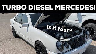 Looks Cool, But Is It Fast?  Big Turbo Diesel Mercedes Om606!