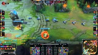 Shorts: League of Legends - Support Annie vs ADC for CS.