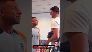 Mbappé Vs Courtois #football #realmadrid #mbappe #courtois #shorts