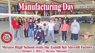 Manufacturing Day 2024 at the Zenith kit aircraft factory