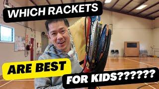 What Badminton Rackets Are Best For Kids In My Humble Opinons and Experience - Light Is Good