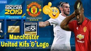 How To Create Manchester United Kits & Logo | Dream League Soccer 2019