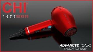 Powerful and quiet: CHI 1875 Series Advanced Ionic Compact Hair Dryer