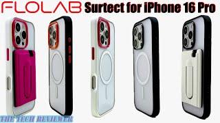 Show off Phone 16 Pro with FLOLAB Surtect: 13 ft Drop Protection * Slim * Clear * Swappable Buttons!