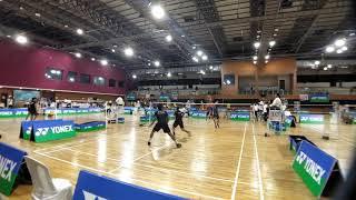 ALL INDIA JUNIOR  RANKING 2022 GOA: NIDHI DESAI-YASH HALARNKAR IN ACTION