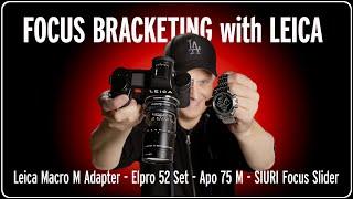 Macro Focus Bracketing and Stacking with Leica SL3 + Elpro 52 & Macro Adapter – Vintage Omega Watch