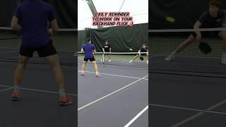Be honest, are you working on your flick today?  #pickleball #pickleballhighlights #propickleball