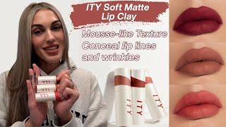 ITY Soft Matte Lip Mud | Kylie Park Swatches & Reviews