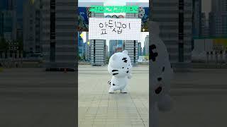 함께해요 국민건강체조 with 백호돌이! - 앞뒷굽이