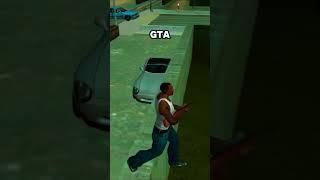 Can you explode a car while it’s behind a wall in GTA games  #shorts # gta #grandtheftauto #gaming