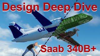 DDD1: Saab 340 -- Design quirks & onboard a very special flight  HD 1080p