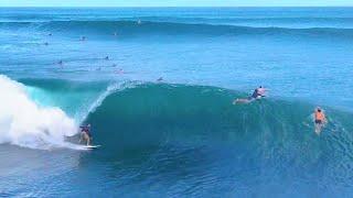 SURFING BIG WAVES | ULUWATU SURF, BALI, INDONESIA - AUGUST 23, 2024