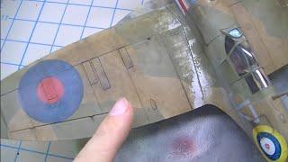 ep382 - kotare 1/32 spitfire mk1a  part 2