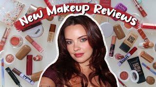 NEW MAKEUP Reviews + TRY ON'S | Julia Adams