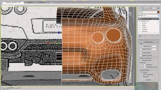 Autodesk 3ds max 2010 - modelowanie samochodu - Car Modeling part 8