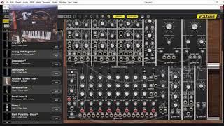 @CherryAudiovst  The VM900 Collection for Voltage Modular Demo Play.