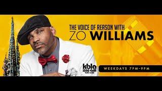 VOICE OF REASON WITH ZO WILLIAMS October 9, 2024 8 PM