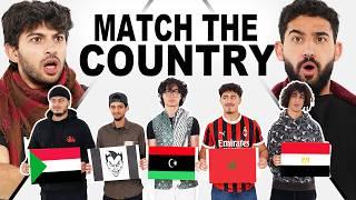 MATCH THE COUNTRY NORTH AFRICA