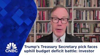 Trump's Treasury Secretary pick Bessent faces uphill task in narrowing the budget deficit: Investor