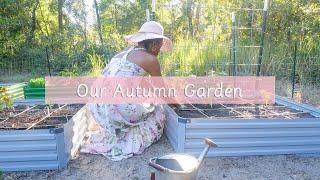 Our Autumn Garden | Becoming Self Sufficient | Black Homemaker