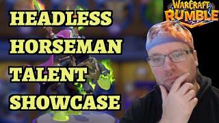 What Is the BEST Talent for Headless Horseman - Warcraft Rumble