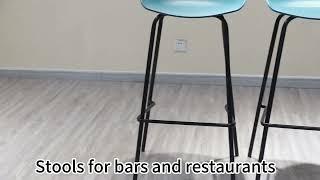 Plastic bar stool