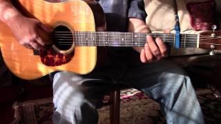 "Trial By Fire" by Jorma  in Jefferson Airplane Guitar Fingerpicking Tutorial