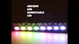 Tutorial on arduino and addressable LED